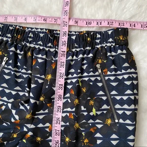 J. Crew Geometric Print Joggers Size 00 - Picture 3 of 7